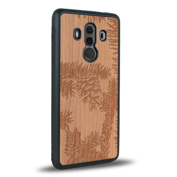 Coque Huawei Mate 10 Pro - La Pomme de Pin - Coque en bois