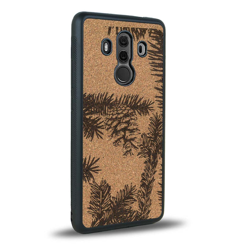 Coque Huawei Mate 10 Pro - La Pomme de Pin - Coque en bois