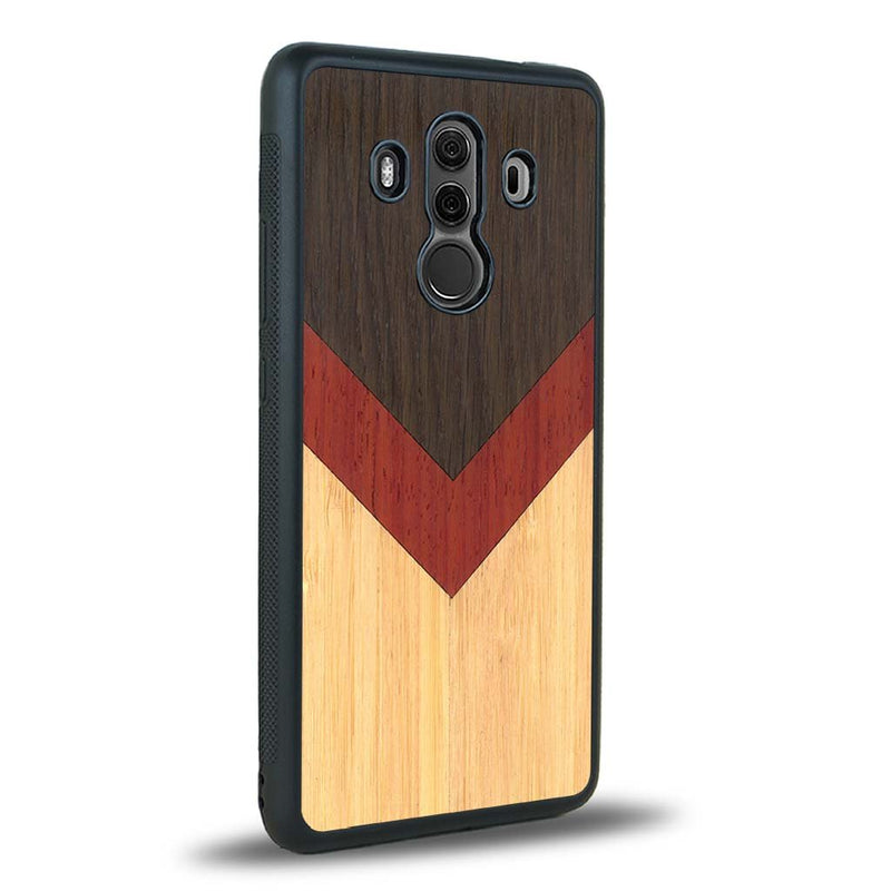 Coque Huawei Mate 10 Pro - La Triade - Coque en bois