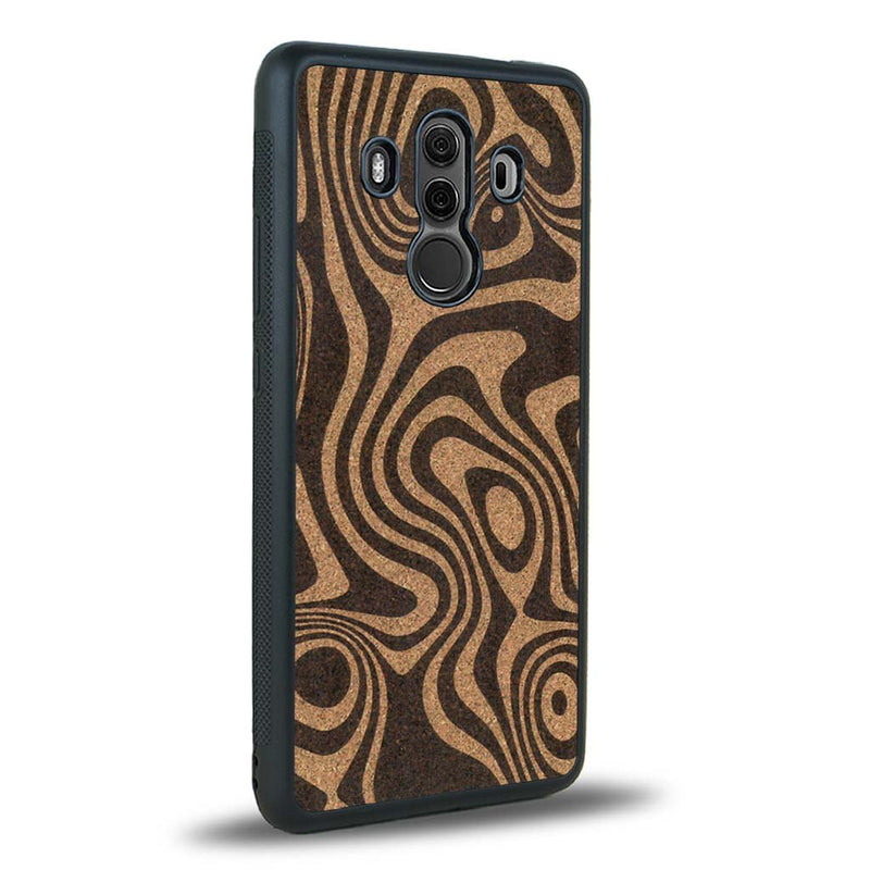 Coque Huawei Mate 10 Pro - L'Abstract - Coque en bois