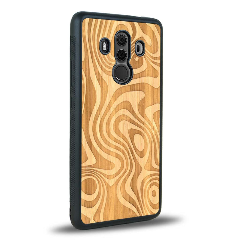 Coque Huawei Mate 10 Pro - L'Abstract - Coque en bois