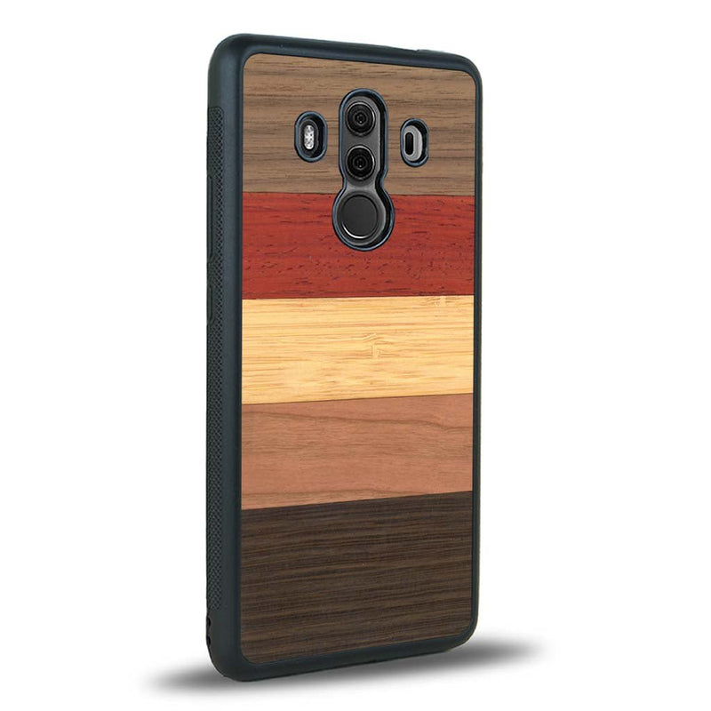 Coque Huawei Mate 10 Pro - L'Arc-en-ciel - Coque en bois