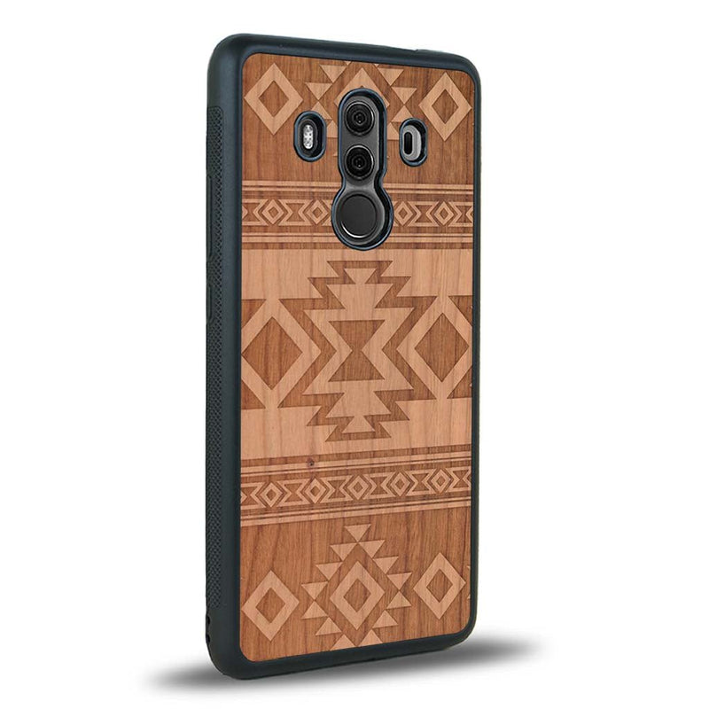 Coque Huawei Mate 10 Pro - L'Aztec - Coque en bois