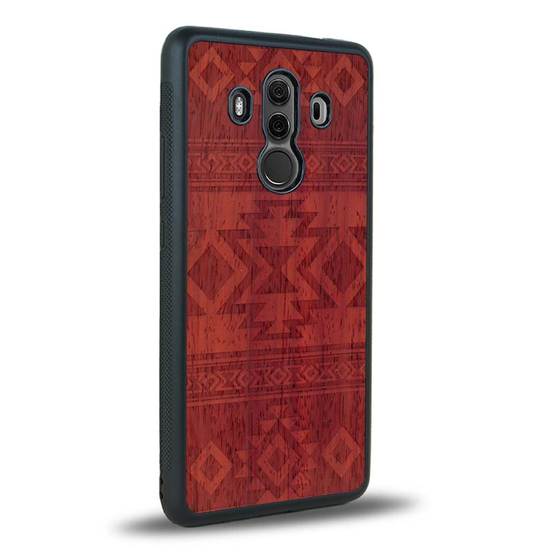 Coque Huawei Mate 10 Pro - L'Aztec - Coque en bois