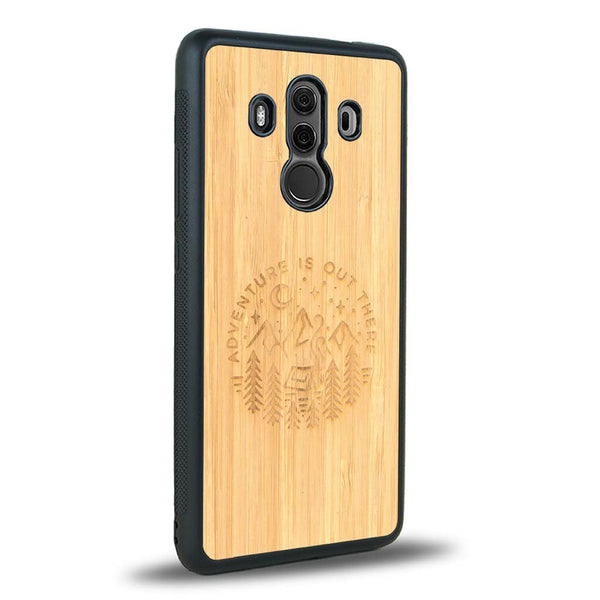 Coque Huawei Mate 10 Pro - Le Bivouac - Coque en bois