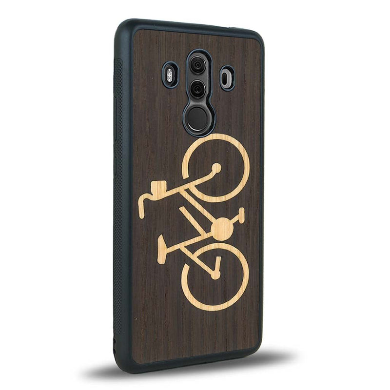 Coque Huawei Mate 10 Pro - Le Vélo - Coque en bois