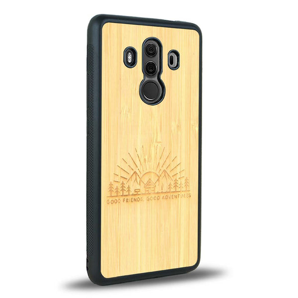 Coque Huawei Mate 10 Pro - Sunset Lovers - Coque en bois