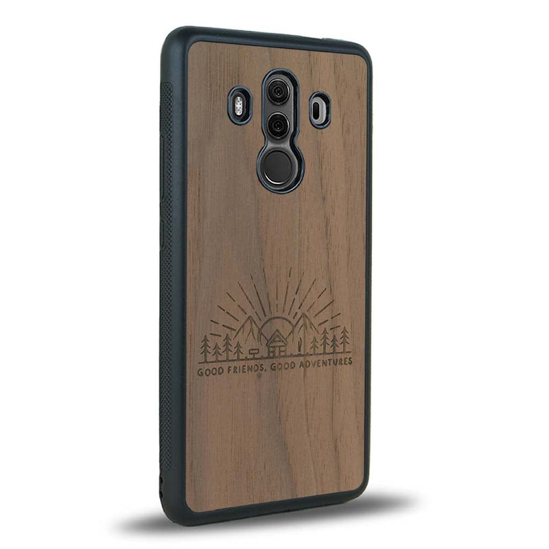 Coque Huawei Mate 10 Pro - Sunset Lovers - Coque en bois