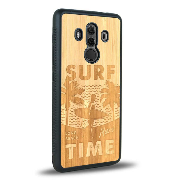 Coque Huawei Mate 10 Pro - Surf Time - Coque en bois