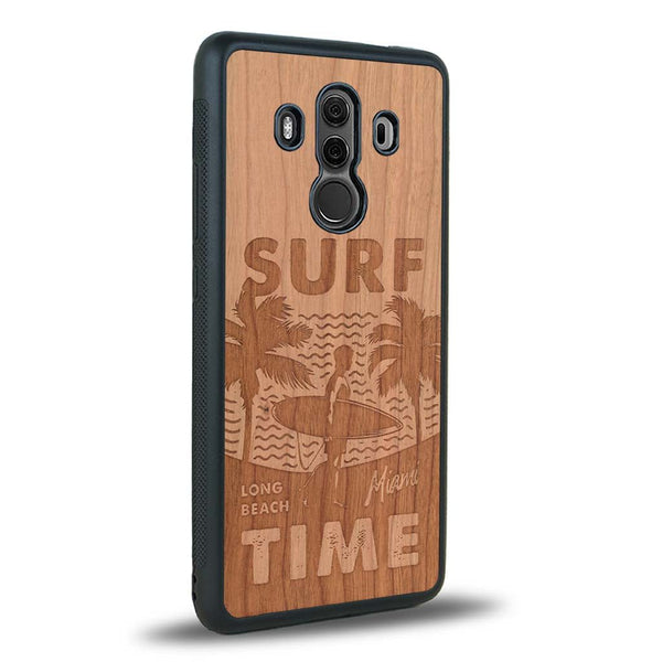 Coque Huawei Mate 10 Pro - Surf Time - Coque en bois