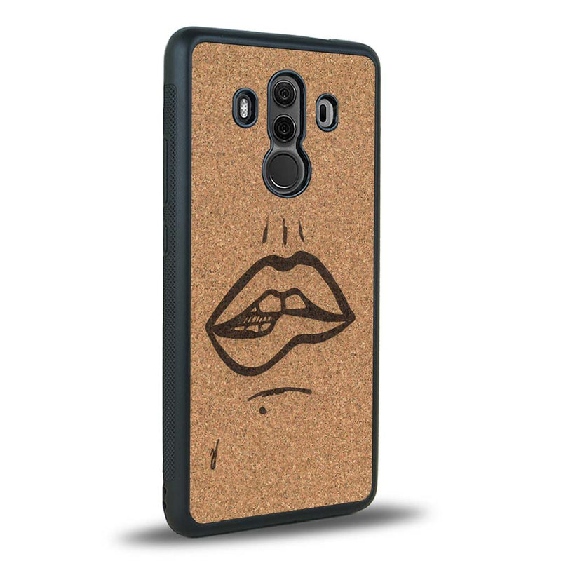 Coque Huawei Mate 10 Pro - The Kiss - Coque en bois