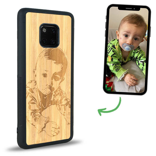 Coque Huawei Mate 20 Pro - La Personnalisable - Coque en bois