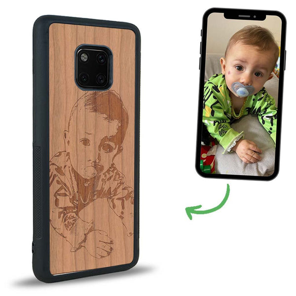 Coque Huawei Mate 20 Pro - La Personnalisable - Coque en bois