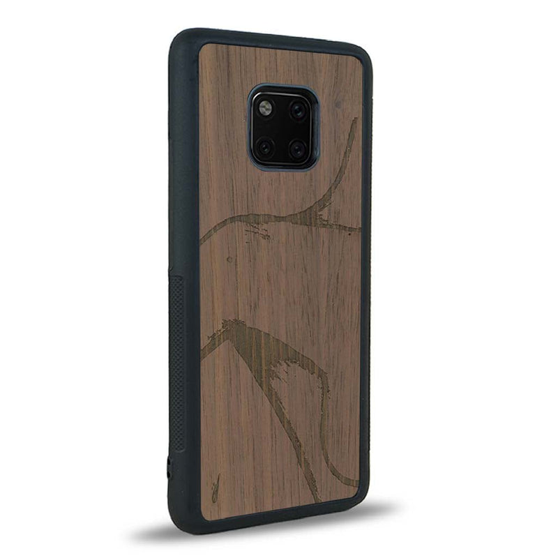 Coque Huawei Mate 20 Pro - La Shoulder - Coque en bois