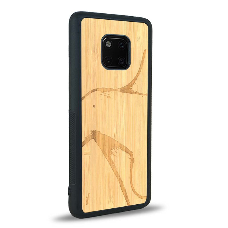 Coque Huawei Mate 20 Pro - La Shoulder - Coque en bois