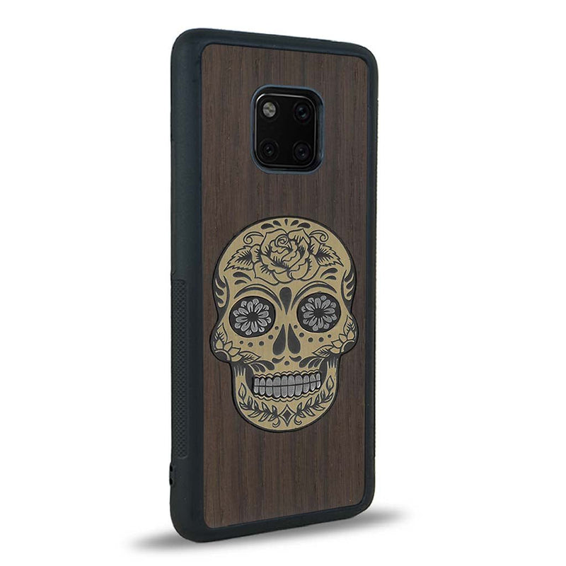 Coque Huawei Mate 20 Pro - La Skull - Coque en bois