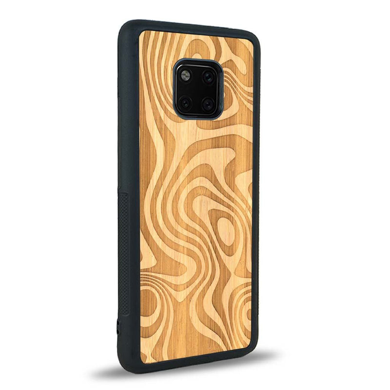 Coque Huawei Mate 20 Pro - L'Abstract - Coque en bois