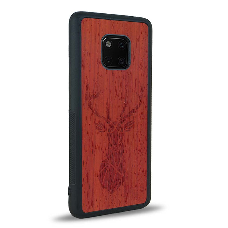 Coque Huawei Mate 20 Pro - Le Cerf - Coque en bois