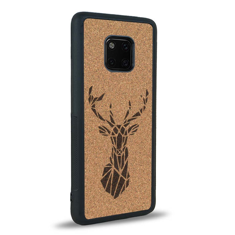 Coque Huawei Mate 20 Pro - Le Cerf - Coque en bois