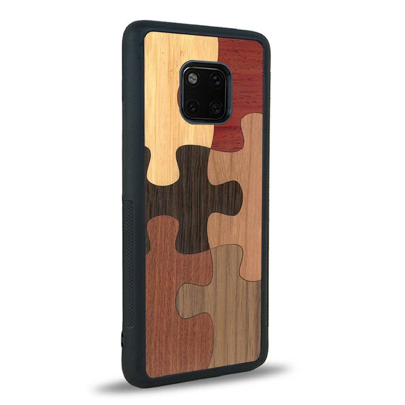 Coque Huawei Mate 20 Pro - Le Puzzle - Coque en bois