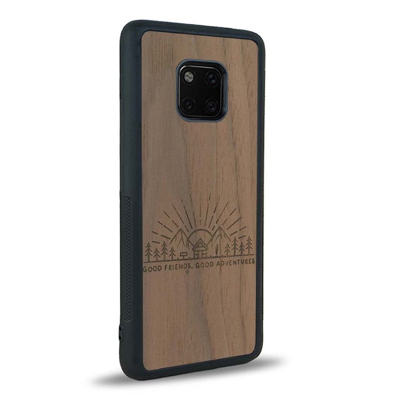 Coque Huawei Mate 20 Pro - Sunset Lovers - Coque en bois