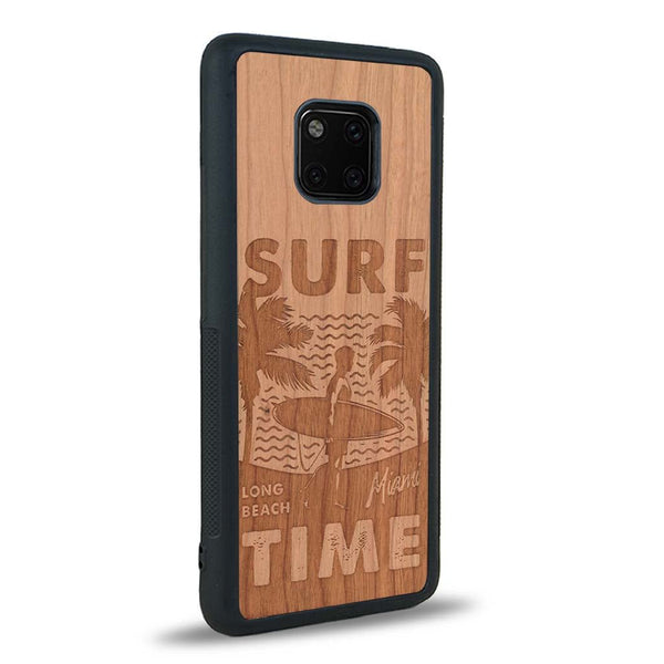 Coque Huawei Mate 20 Pro - Surf Time - Coque en bois