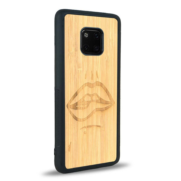 Coque Huawei Mate 20 Pro - The Kiss - Coque en bois