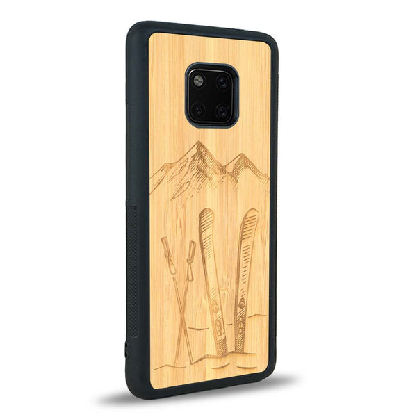 Coque Huawei Mate 20 Pro - Winter Holidays - Coque en bois