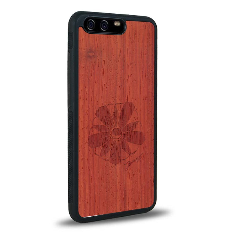 Coque Huawei P10 - La Fleur des Montagnes - Coque en bois