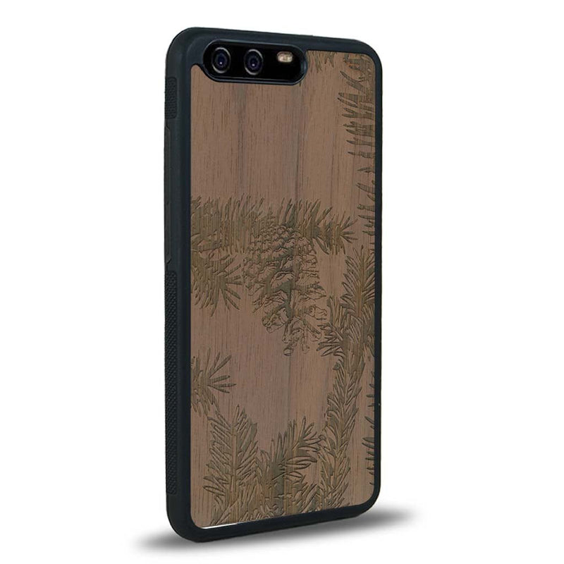 Coque Huawei P10 - La Pomme de Pin - Coque en bois