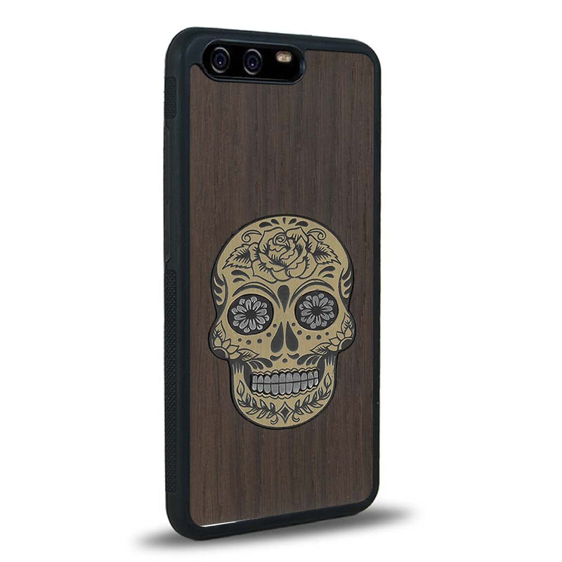 Coque Huawei P10 - La Skull - Coque en bois