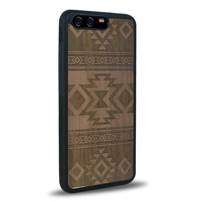 Coque Huawei P10 - L'Aztec - Coque en bois