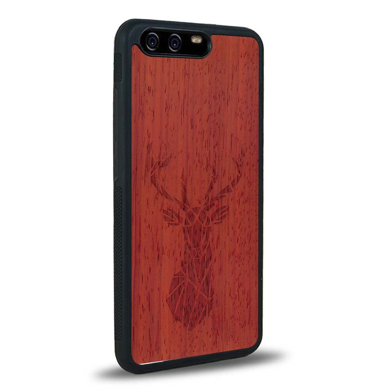 Coque Huawei P10 - Le Cerf - Coque en bois