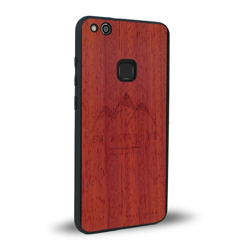 Coque Huawei P10 Lite - En Altitude - Coque en bois