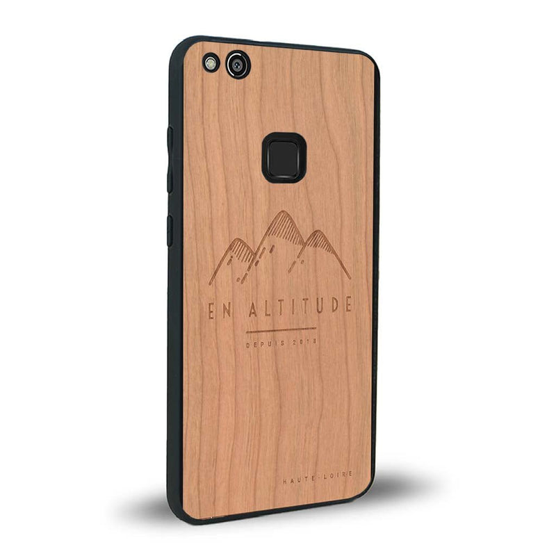 Coque Huawei P10 Lite - En Altitude - Coque en bois