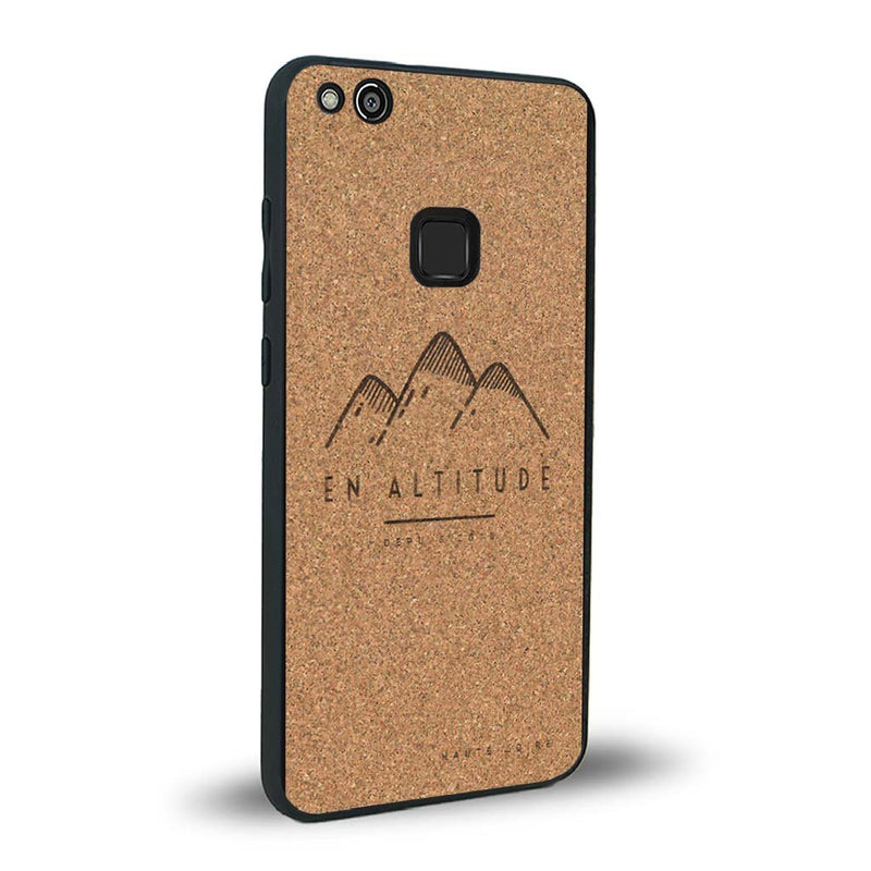 Coque Huawei P10 Lite - En Altitude - Coque en bois