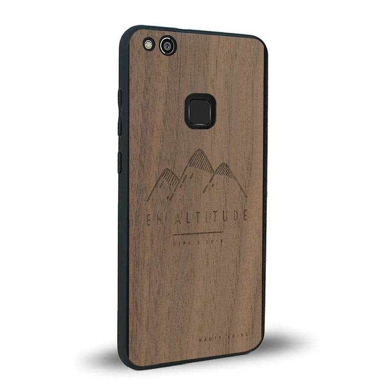 Coque Huawei P10 Lite - En Altitude - Coque en bois
