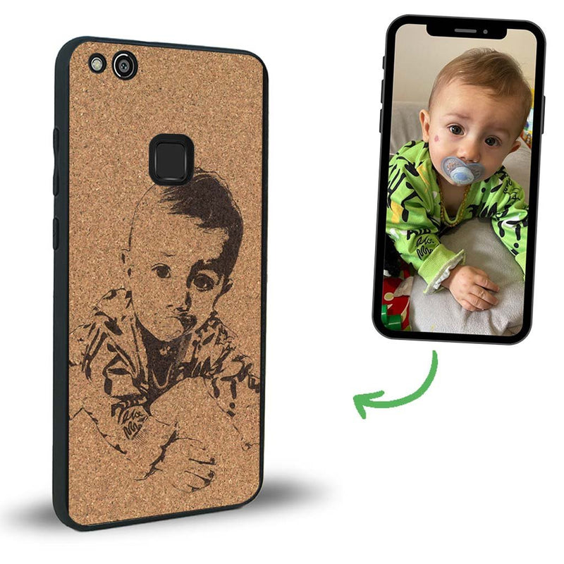 Coque Huawei P10 Lite - La Personnalisable - Coque en bois