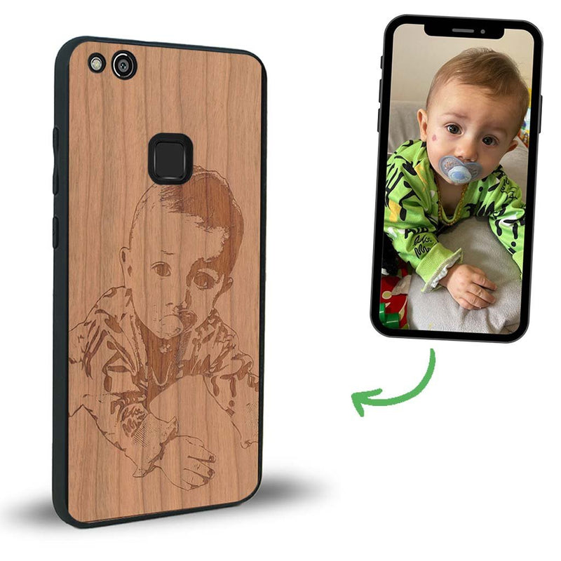 Coque Huawei P10 Lite - La Personnalisable - Coque en bois