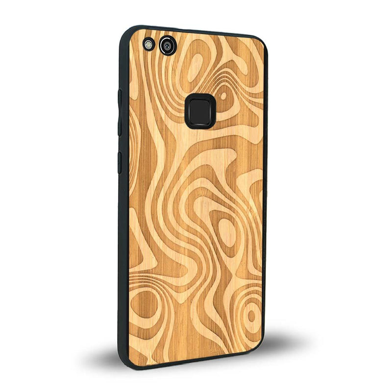 Coque Huawei P10 Lite - L'Abstract - Coque en bois