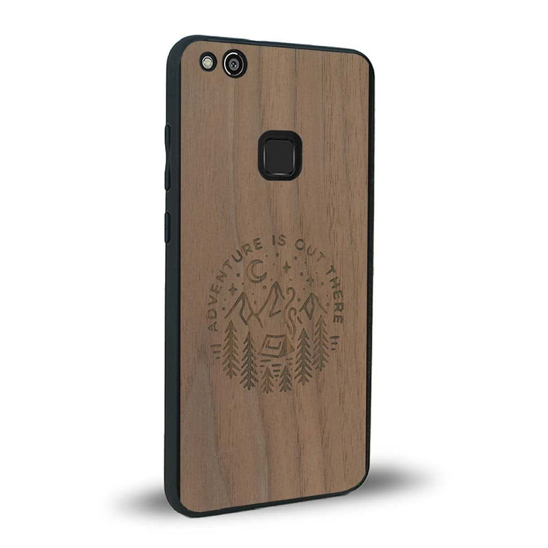 Coque Huawei P10 Lite - Le Bivouac - Coque en bois