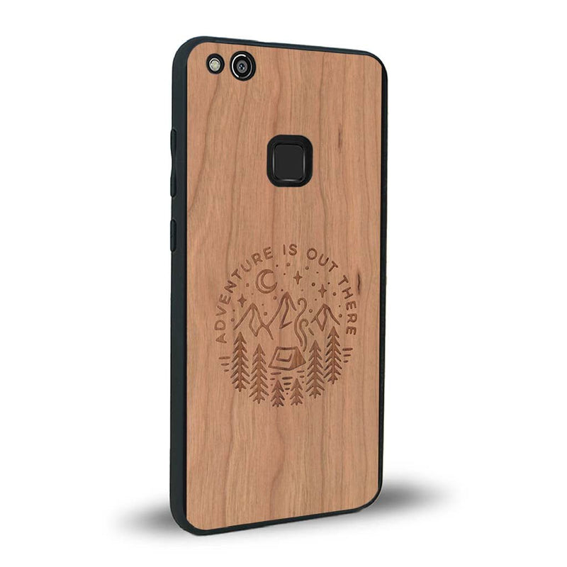 Coque Huawei P10 Lite - Le Bivouac - Coque en bois