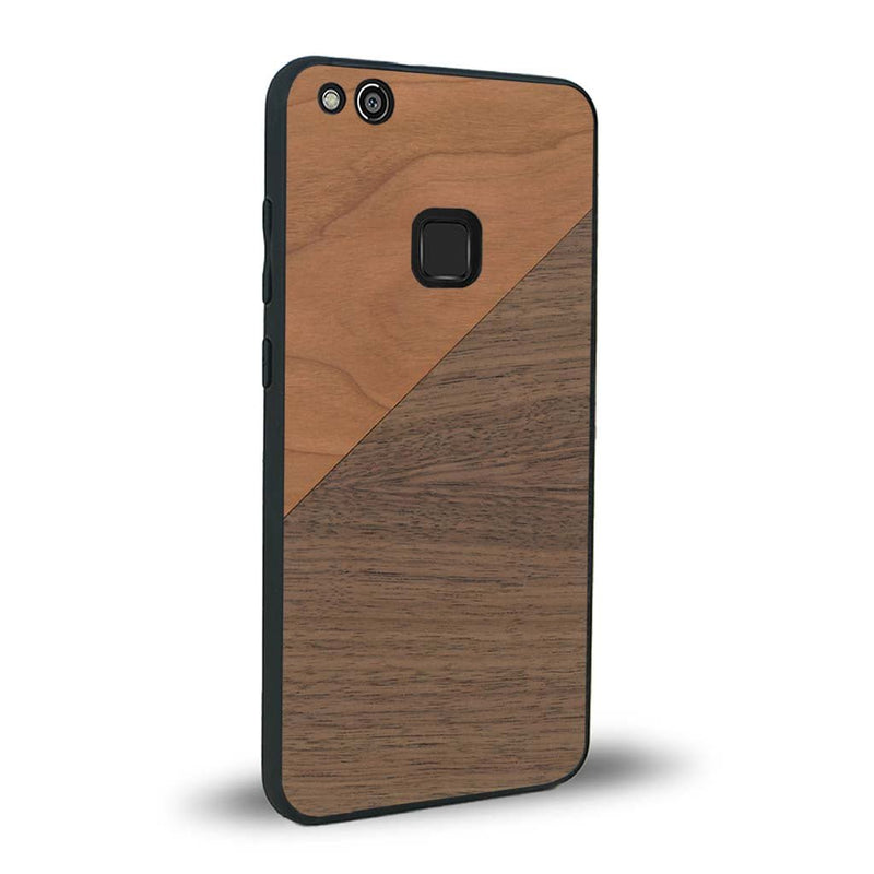 Coque Huawei P10 Lite - Le Duo - Coque en bois