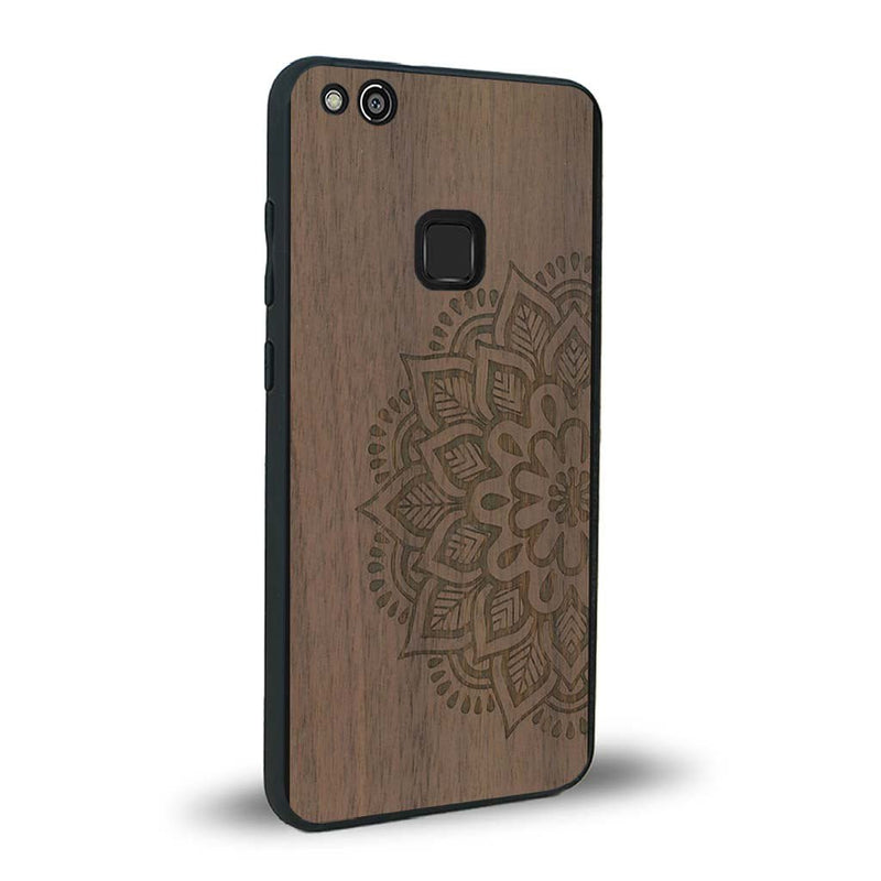 Coque Huawei P10 Lite - Le Mandala Sanskrit - Coque en bois