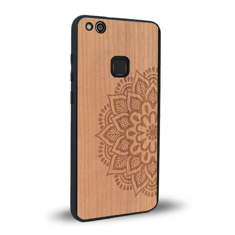 Coque Huawei P10 Lite - Le Mandala Sanskrit - Coque en bois