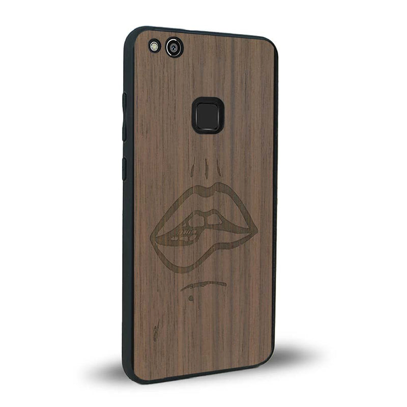 Coque Huawei P10 Lite - The Kiss - Coque en bois
