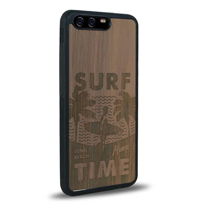Coque Huawei P10 - Surf Time - Coque en bois