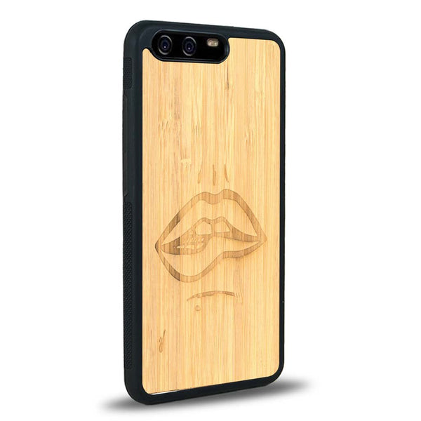 Coque Huawei P10 - The Kiss - Coque en bois
