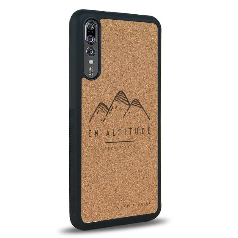 Coque Huawei P20 - En Altitude - Coque en bois