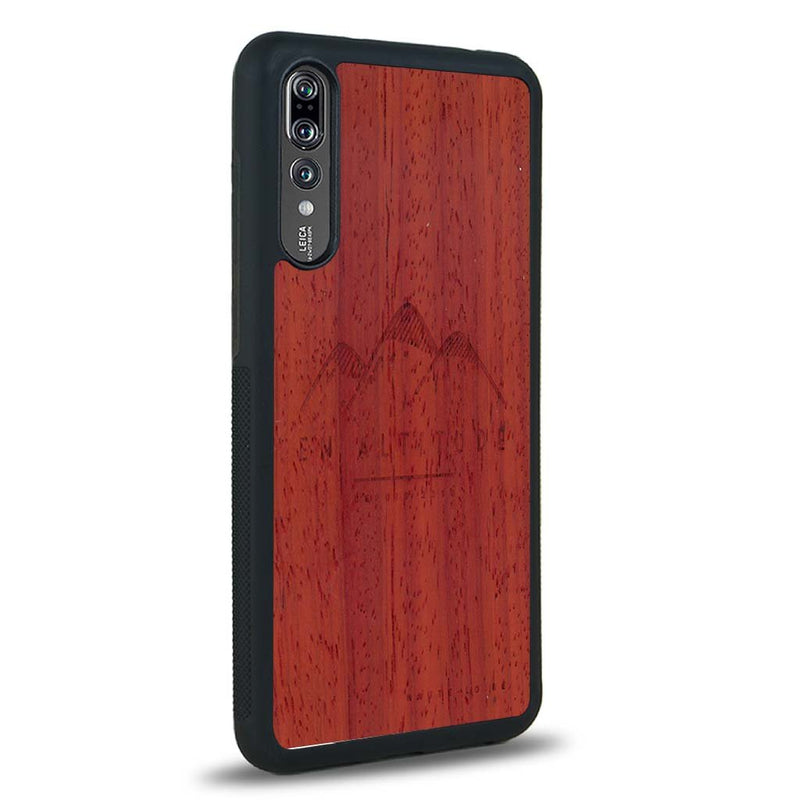 Coque Huawei P20 - En Altitude - Coque en bois